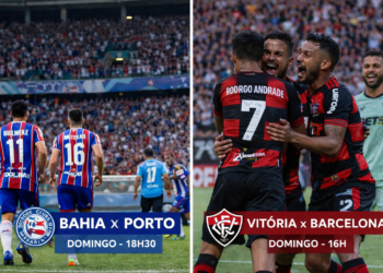 Domingo de Baianão tem Bahia e Vitória em jogos decisivos, confira