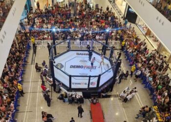 Shopping vira arena de MMA e recebe evento gratuito neste fim de semana em Lauro de Freitas